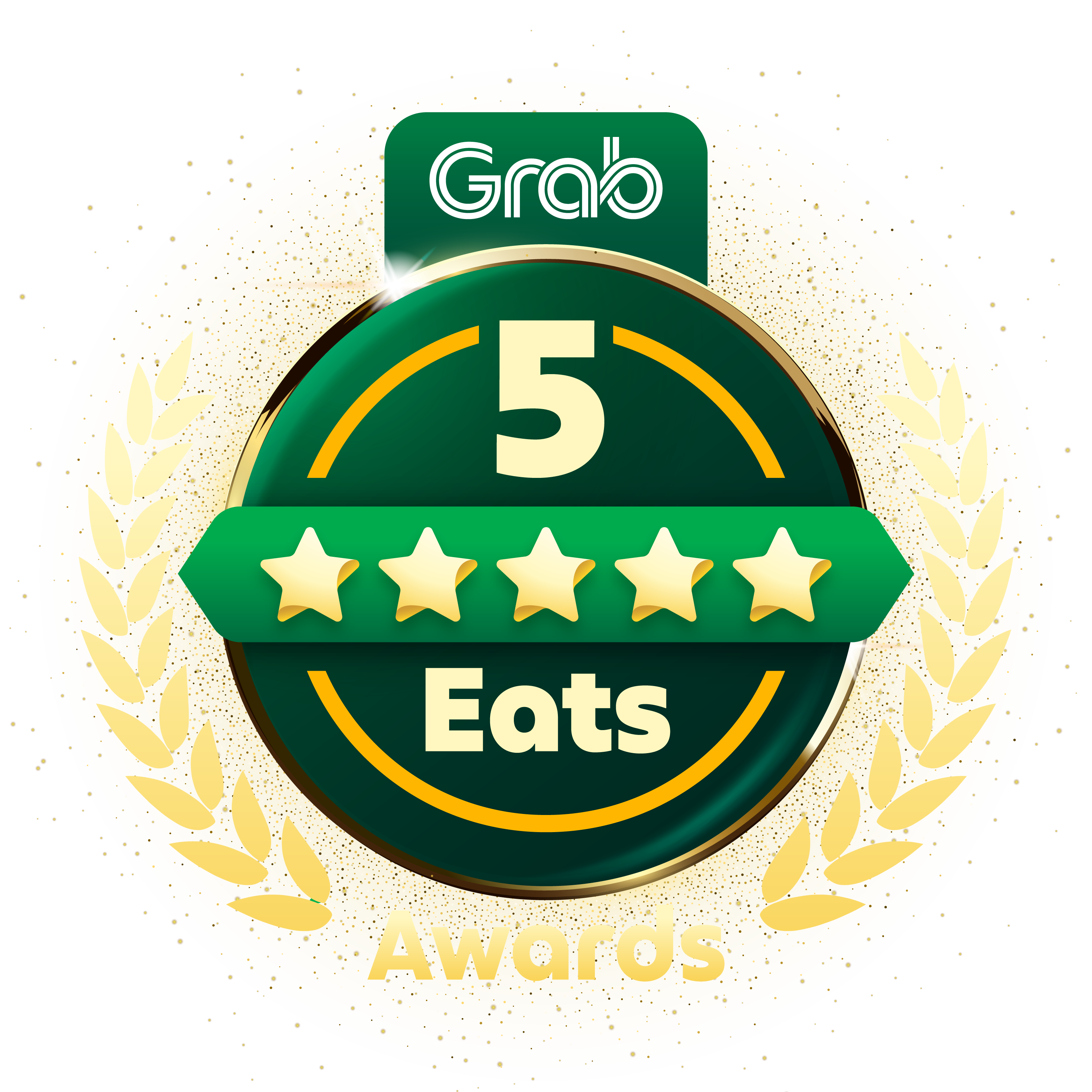 Grab 5-Star Eats Awards logo